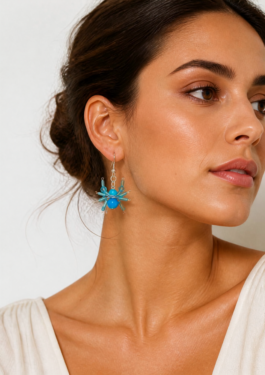 Boucles d'oreilles Araignée – Collection Nature