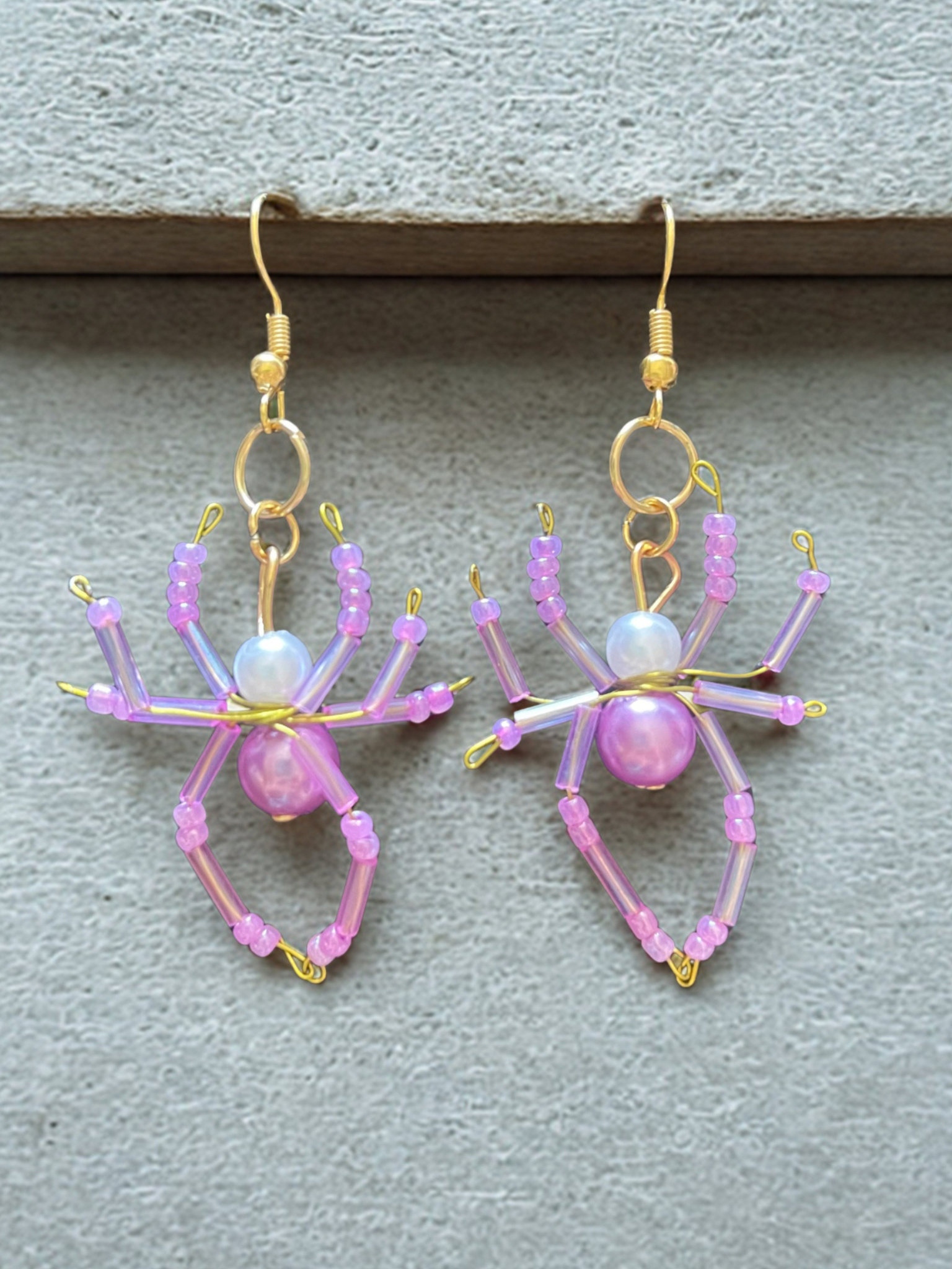 Boucles d'Oreilles araignées