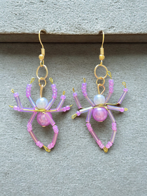 Boucles d'Oreilles araignées
